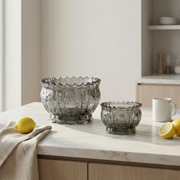 Fruit Bowl Set 7 pieces 1 large 6 Small